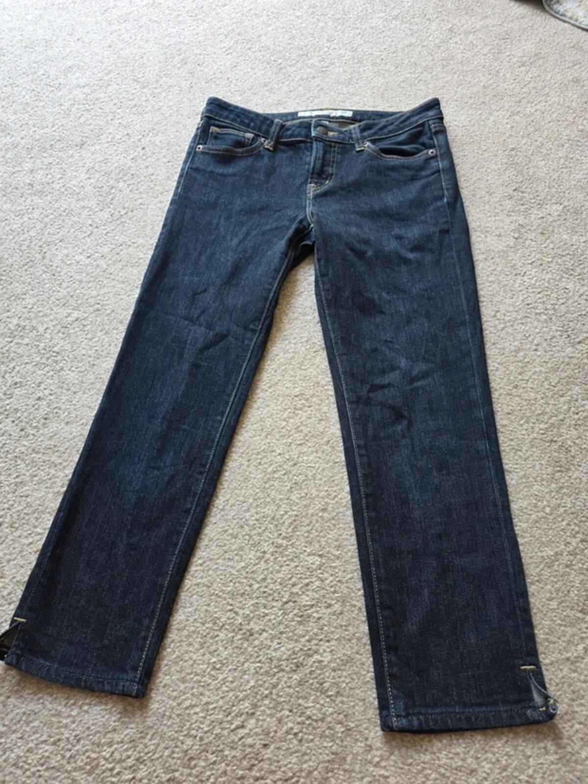 Uniqlo Low Rise Capri Jeans UK Size 6