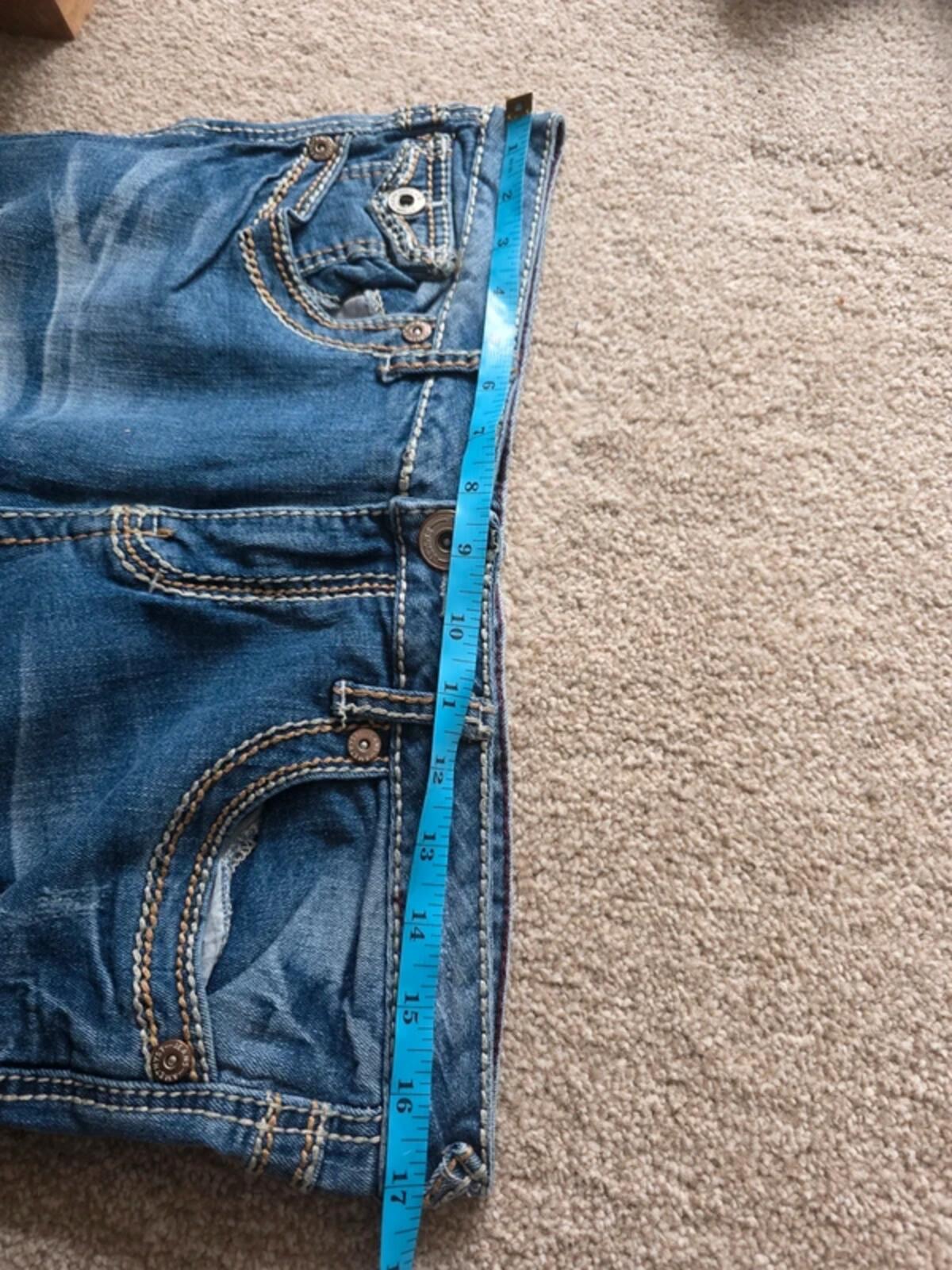 Vintage Y2K Amethyst Mid Rise Bootcut Jeans UK Size 14