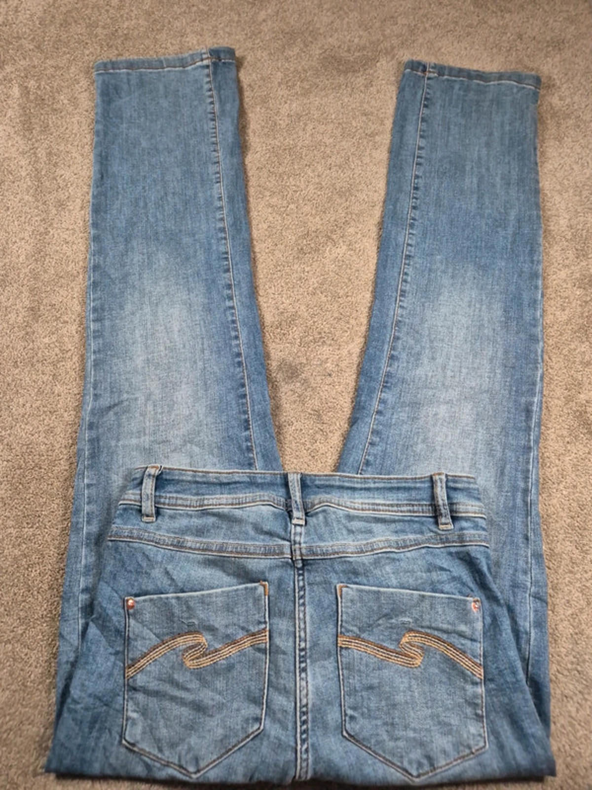 Grain de Malice Droit Jeans – Mid Rise Straight Leg (UK 8) '