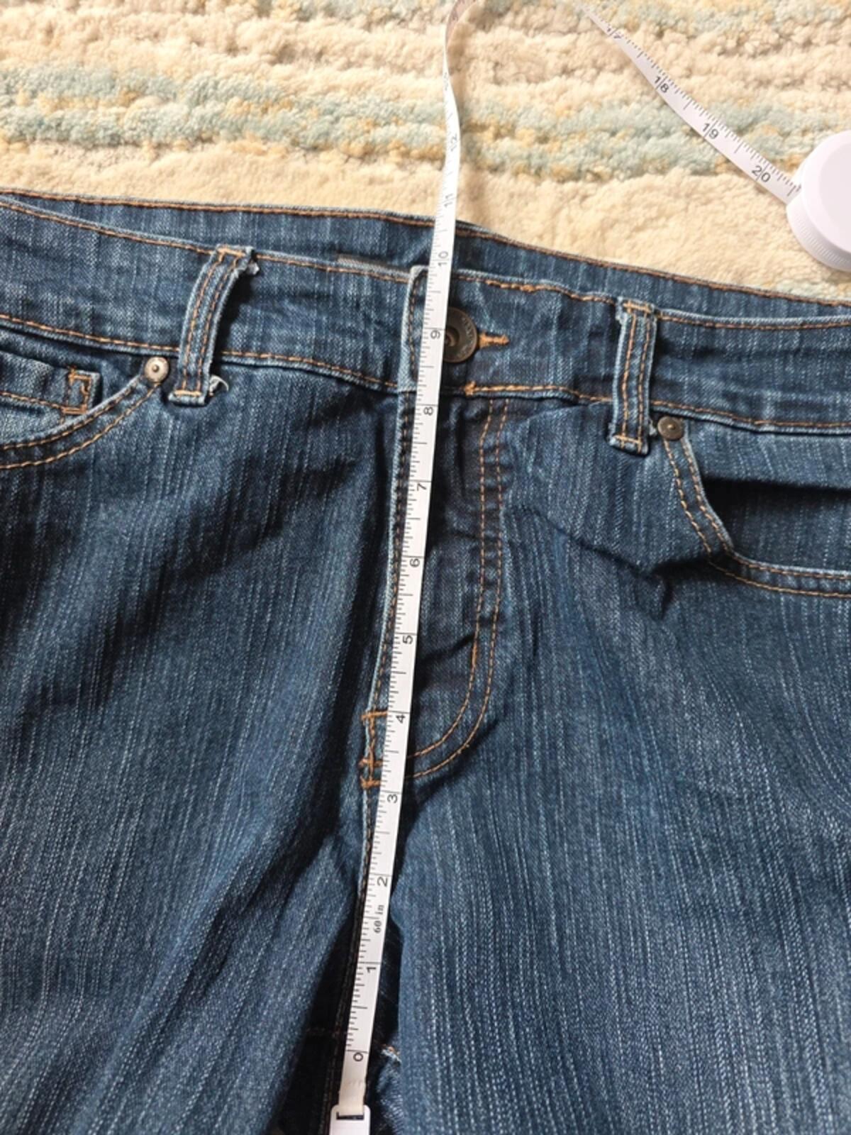 Nine West Vintage Y2K Mid Rise Wide Leg Bootcut Jeans UK Size 10