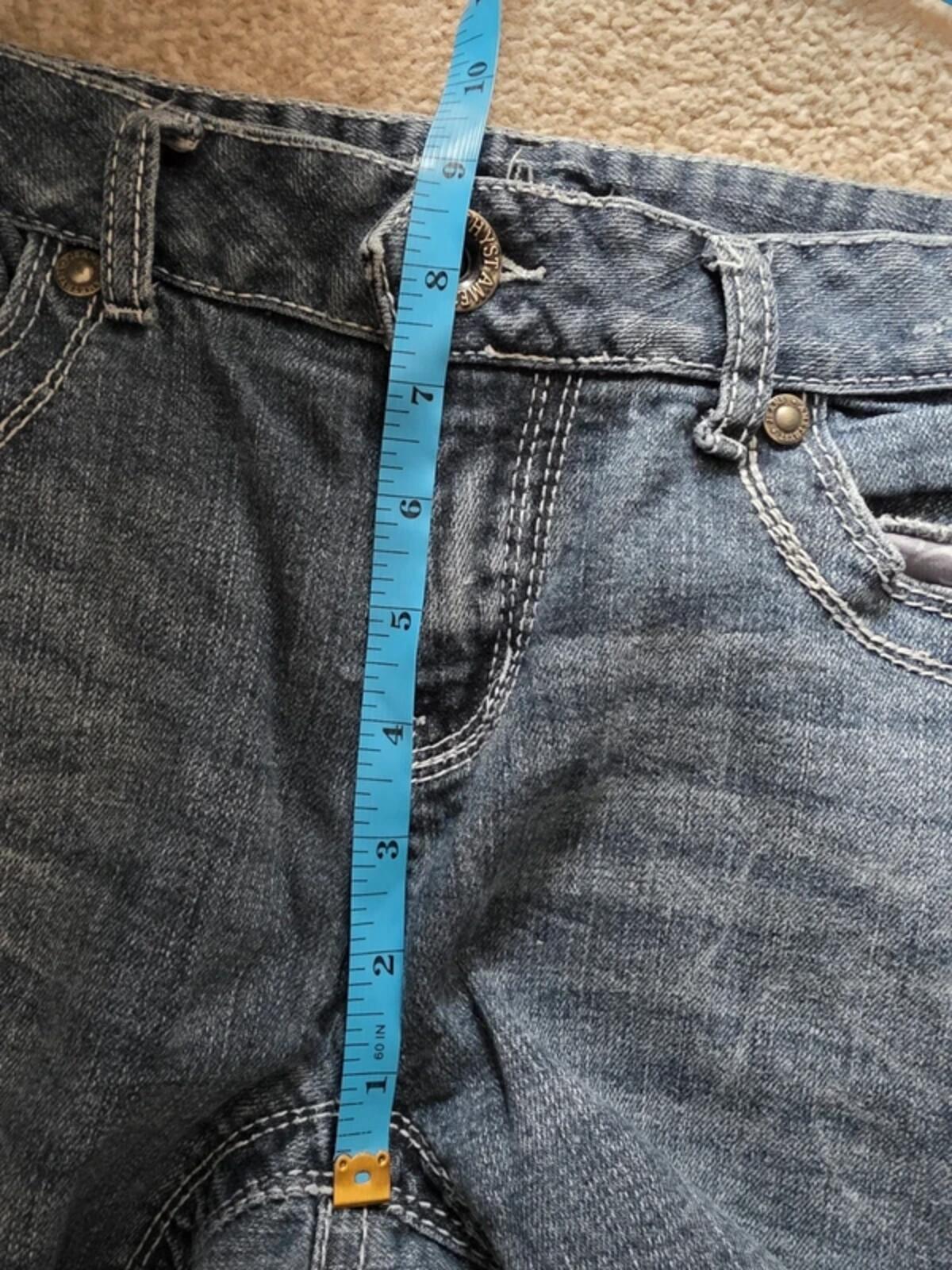 Vintage Y2K Amethyst Mid Rise Bootcut Jeans UK Size 14