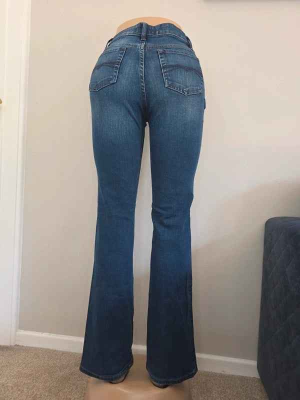 Just Jeans Vintage Y2K Mid Rise Bootcut Jeans UK Size 8 Tall