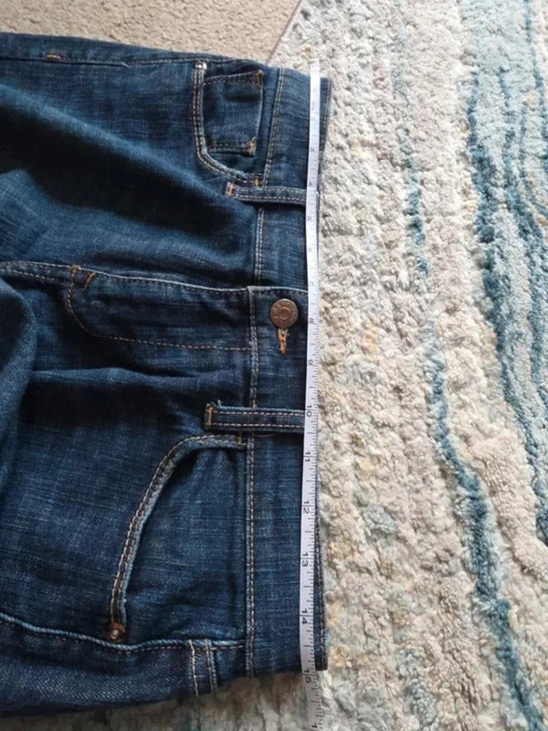 Old Navy Mid Rise Bootcut Vintage Y2K Jeans UK Size 8 Tall