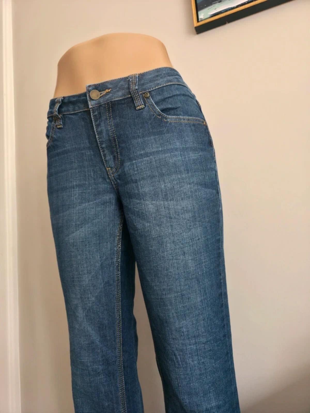 NY&C Vintage Y2K Low Mid Rise Bootcut Jeans UK Size 10