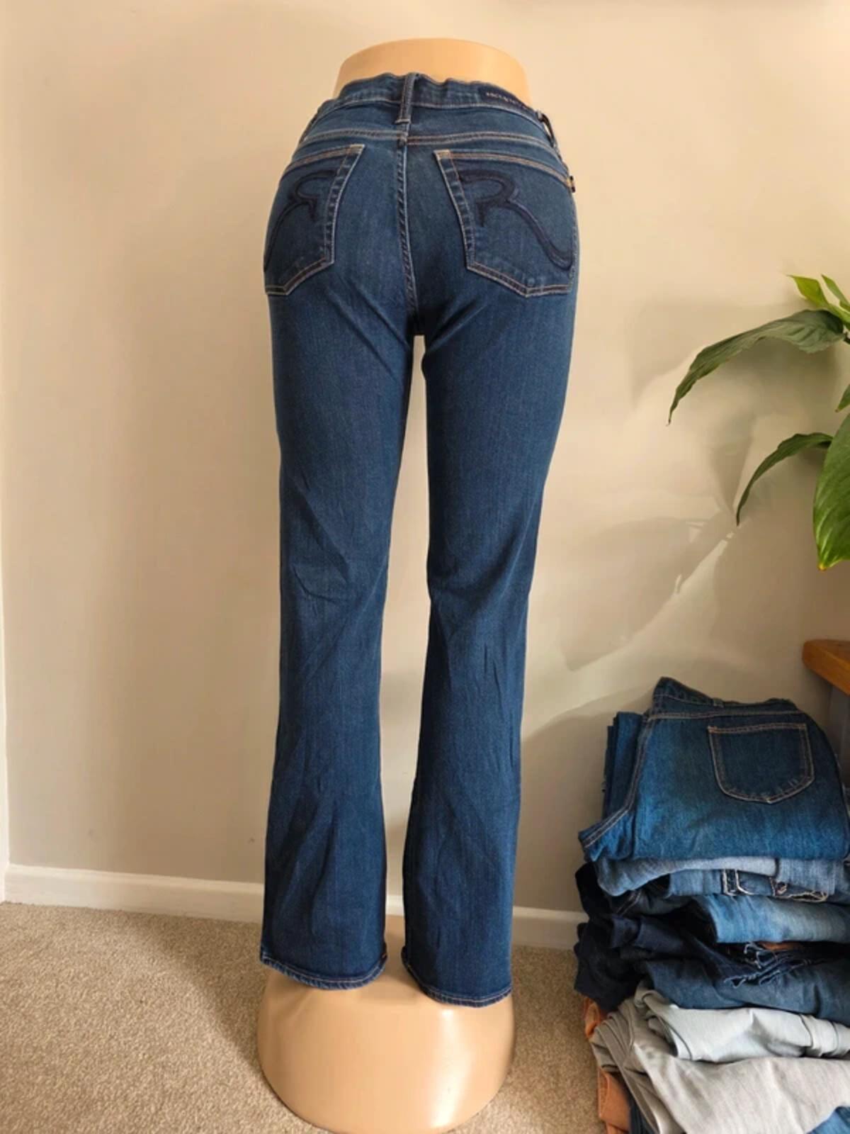 Vintage Y2K Rock & Republic Mid Rise Bootcut Jeans UK Size 8