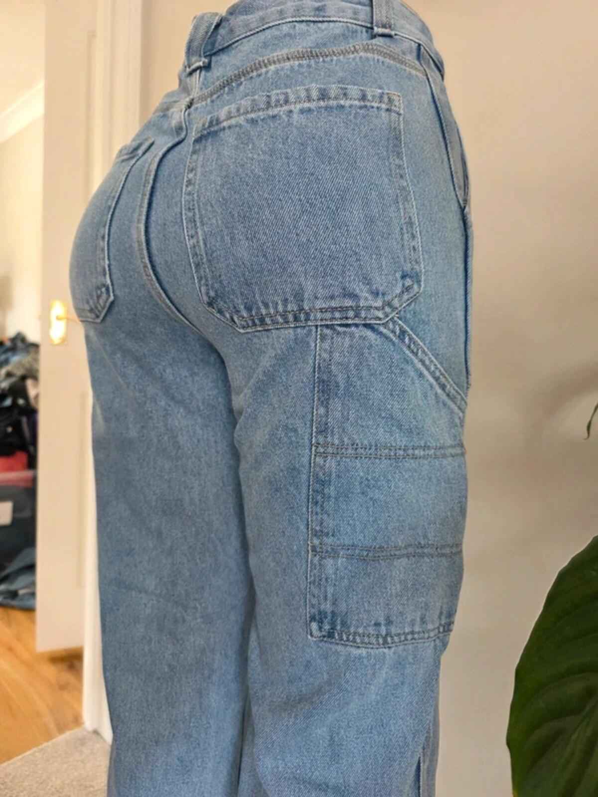 Vintage Y2K Simple Society High Rise Carpenter Jeans UK Size 6