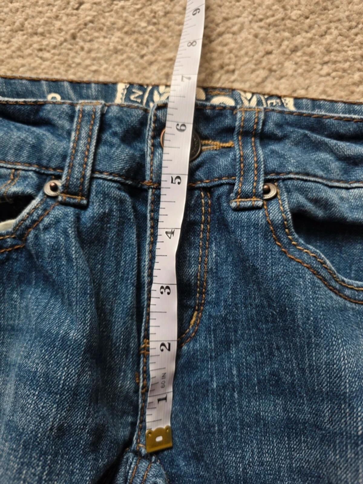Vintage Y2K Authentic American Heritage Ultra Low Rise Bootcut Jeans UK Size 6