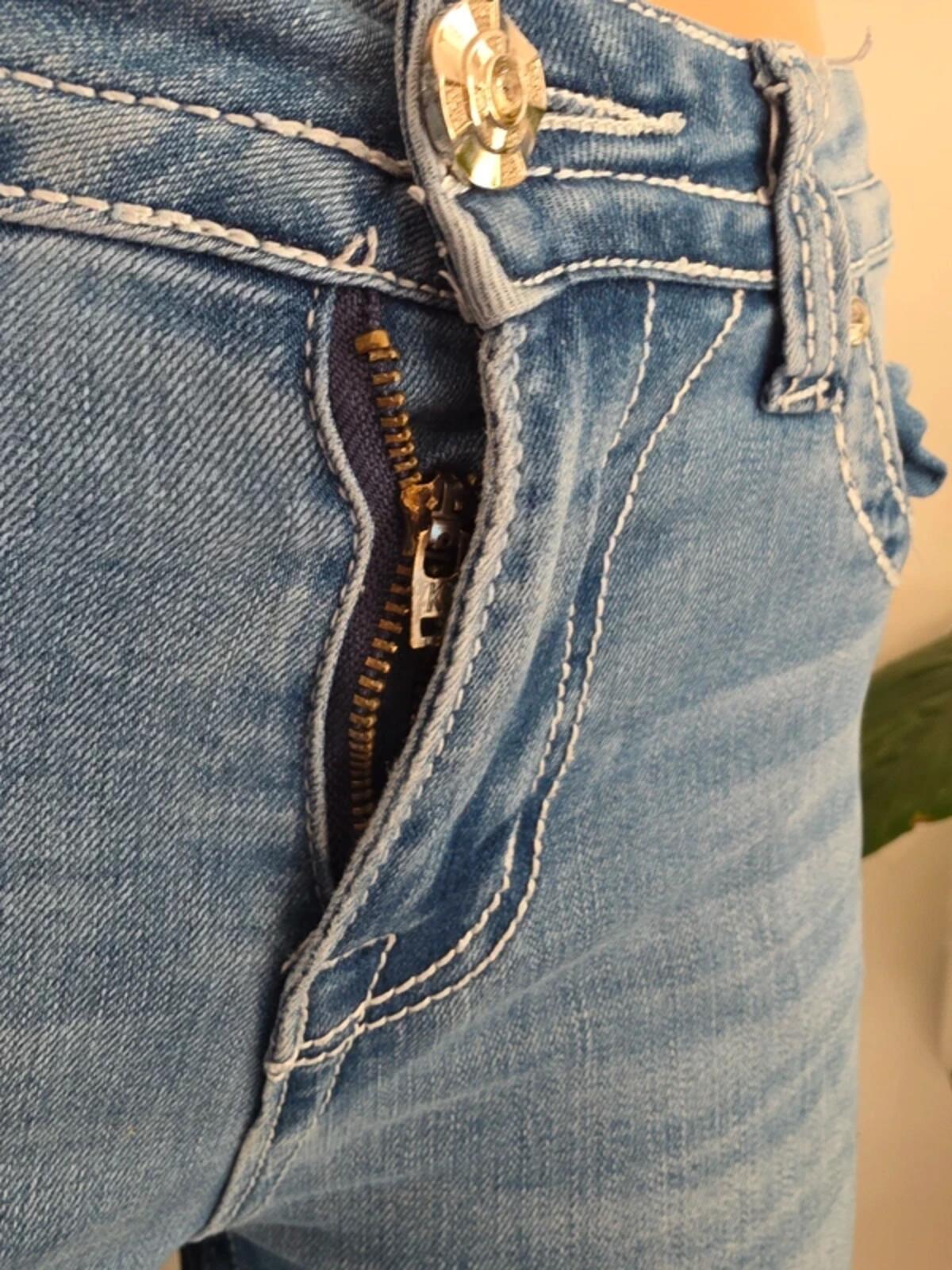 Vintage Y2K Y Jeans Mid Rise Bootcut Jeans UK Size 4-6