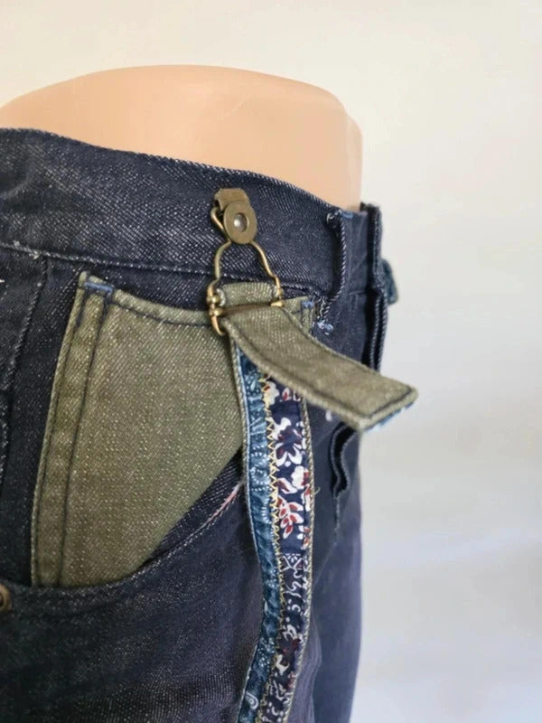 Special High Rise Capri Street Wear Jeans UK Size 10