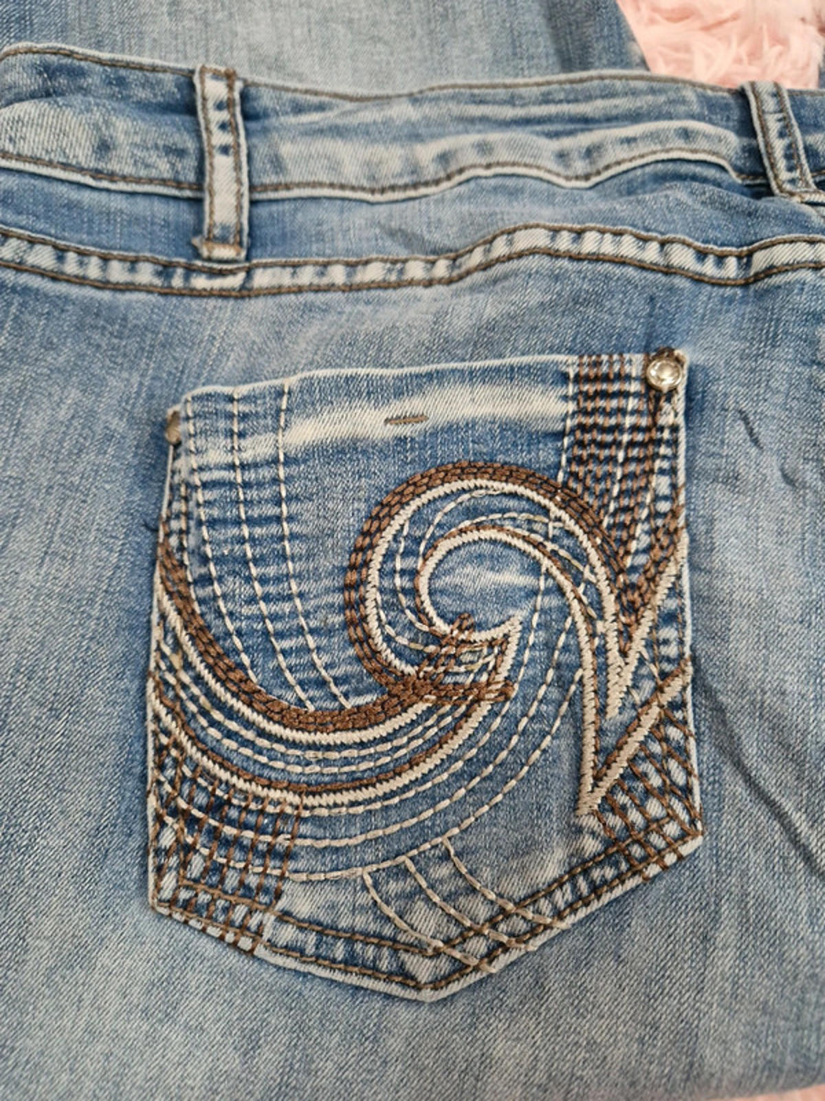 Vintage Y2K Earl Jeans Mid Rise Cropped Jeans UK Size 14/16