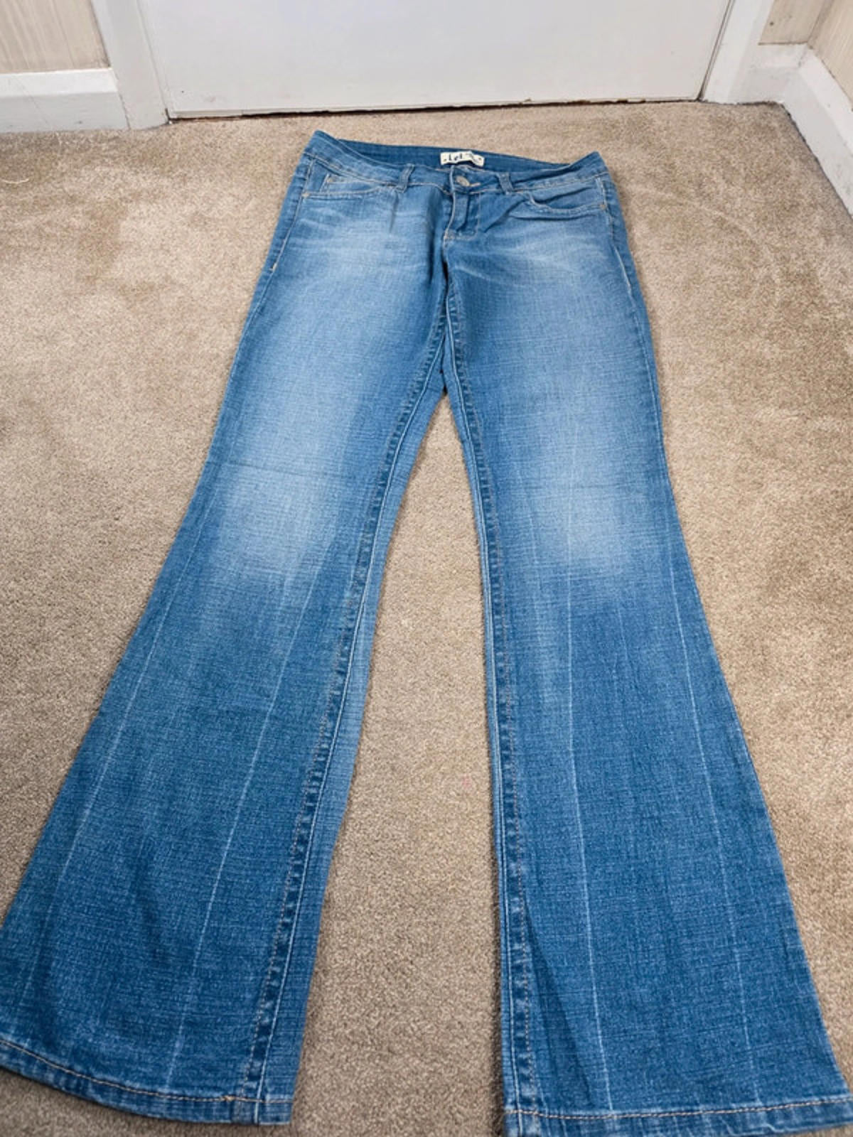 Vintage Y2K L.E.I. Low Rise Bootcut Jeans UK Size 12
