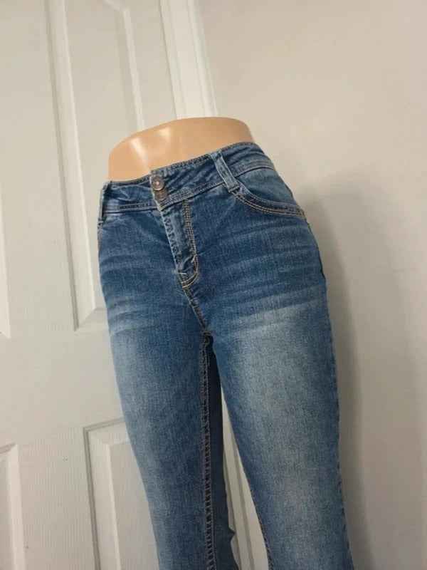 Wallflower Mid Rise Bootcut Vintage Y2K Jeans UK Size 12 Tall