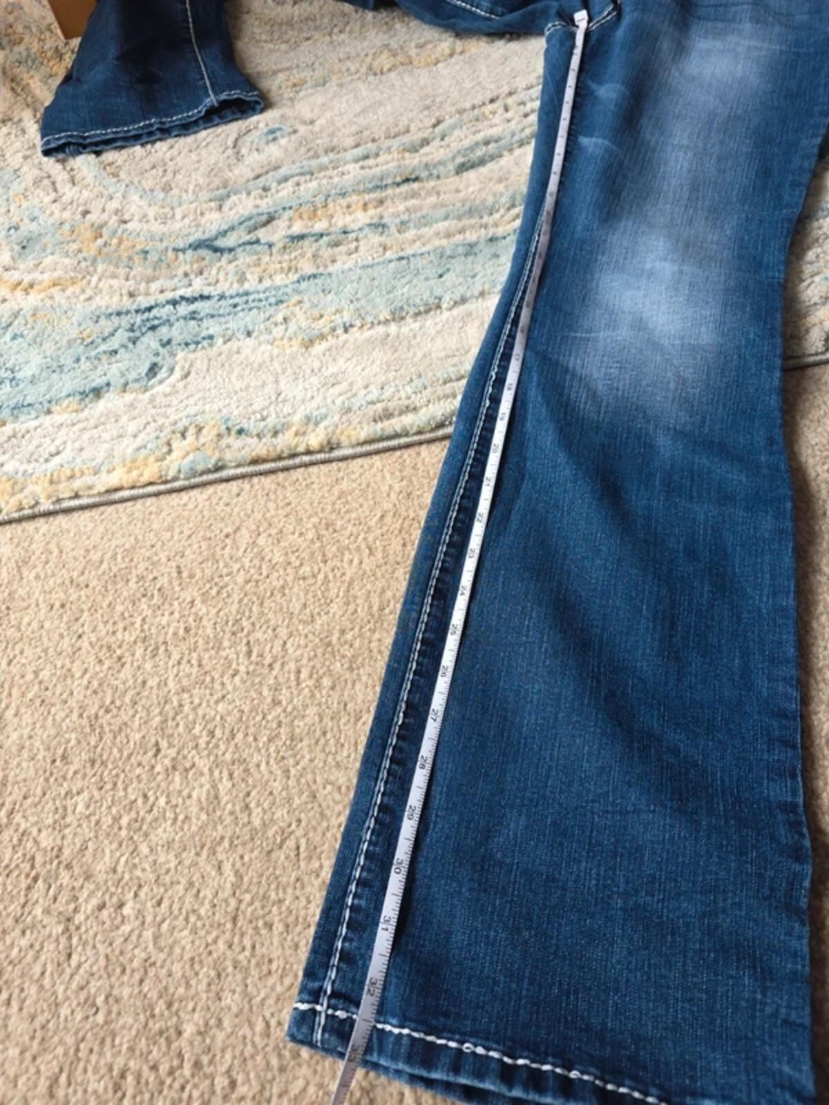 YMI Low Rise Bootcut Vintage Y2K Jeans UK Size 12 Tall