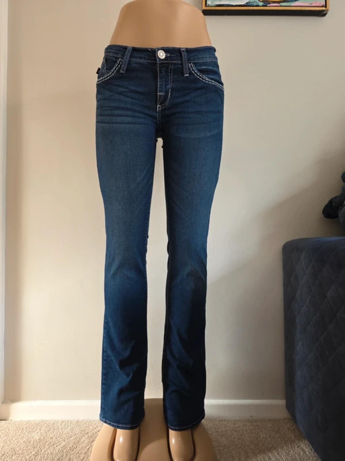 Rock & Republic Low Rise Bootcut Vintage Y2K Jeans UK Size 6