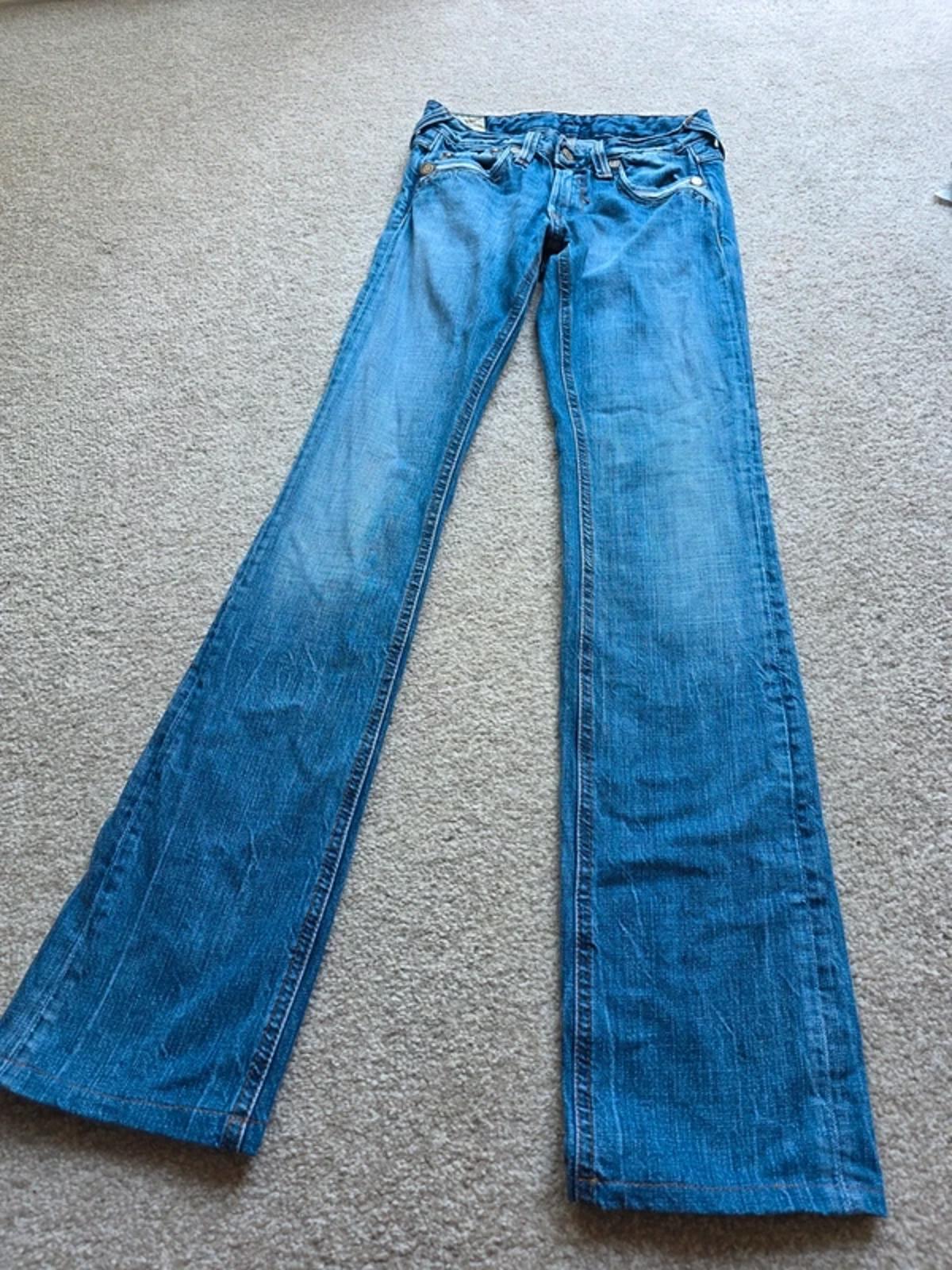 Vintage Y2K LTC Ultra Low Rise Bootcut Jeans UK Size 6