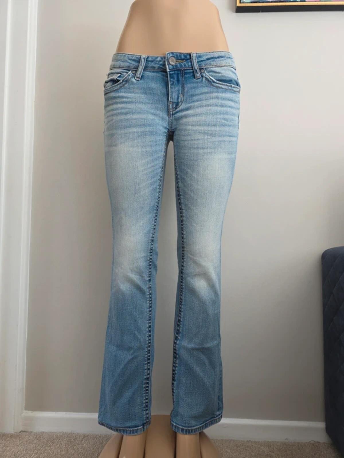 BKE Low Rise Bootcut Vintage Y2K Jeans UK Size 4/6