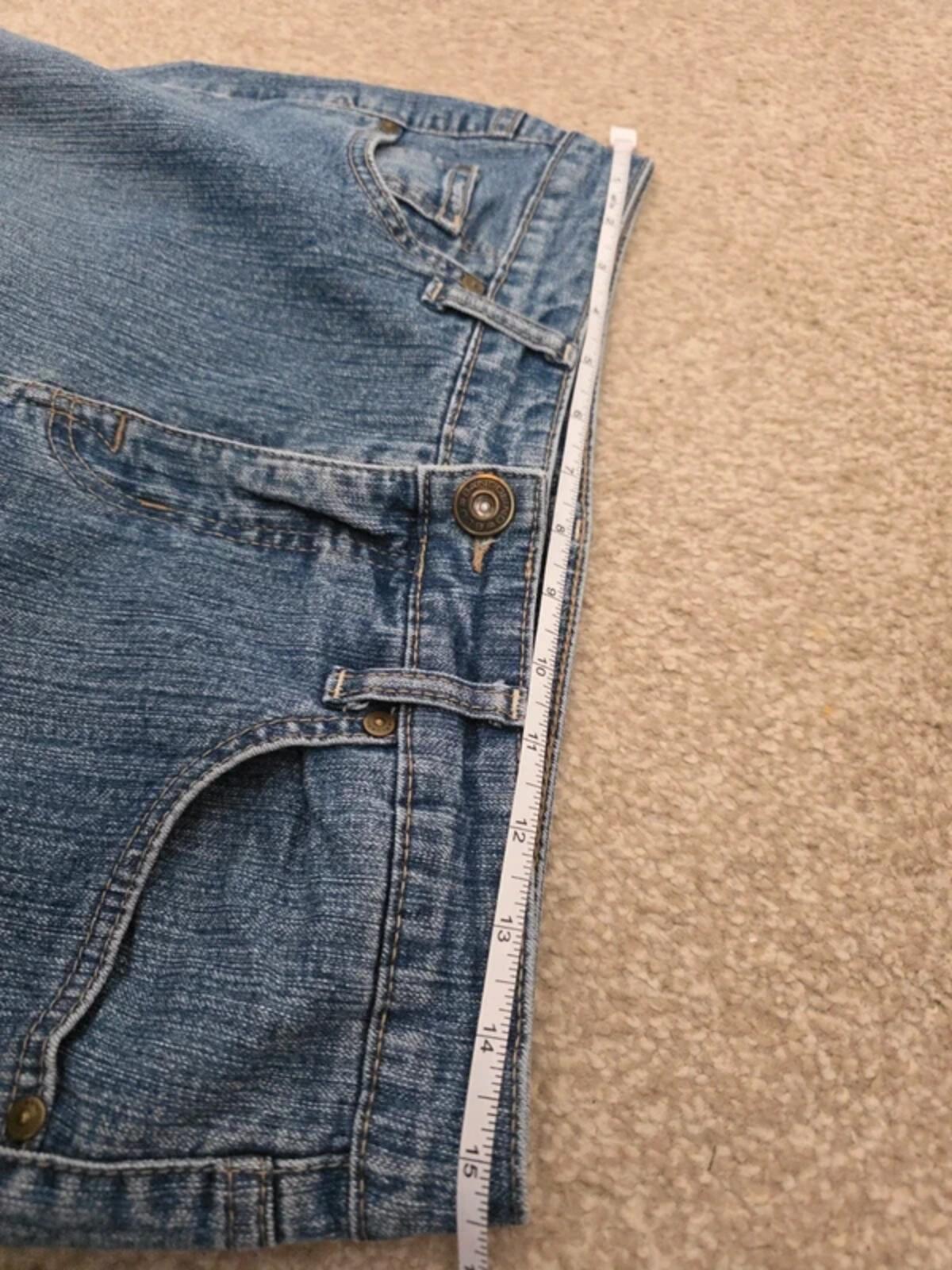 Vintage Y2K Bandolino Mid Rise Straight Leg Jeans UK Size 10 Petite