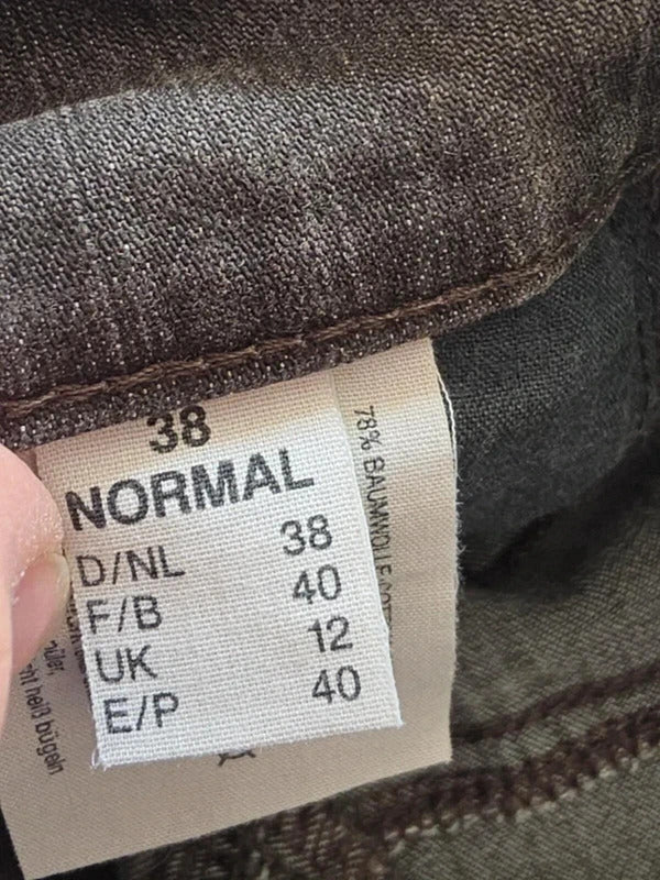 Zerres Mid Rise Straight Relaxed Vintage Y2K Jeans UK Size 10 Petite
