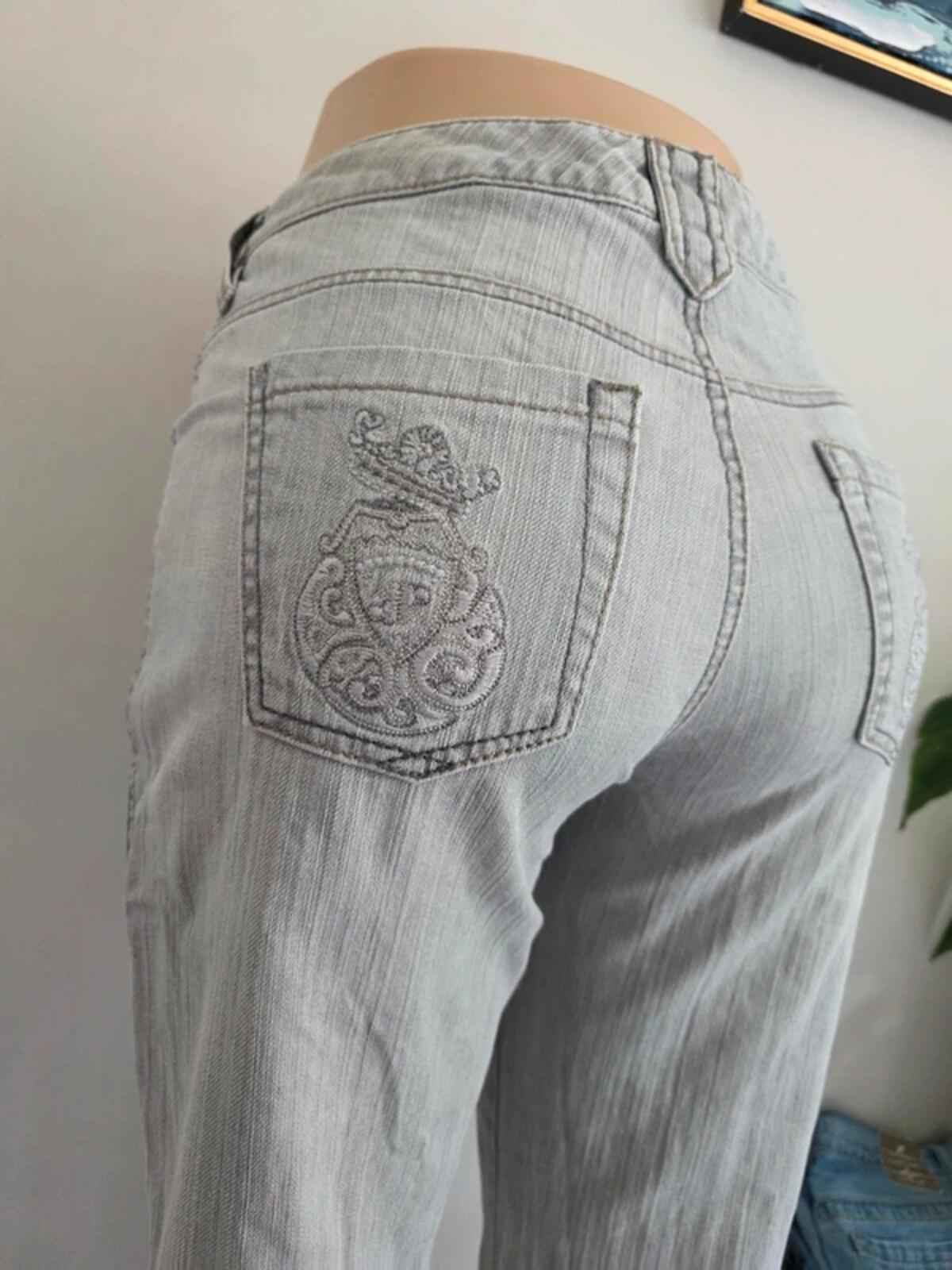 Vintage Y2K Rosner Mid Rise Bootcut Jeans UK Size 12 Petite