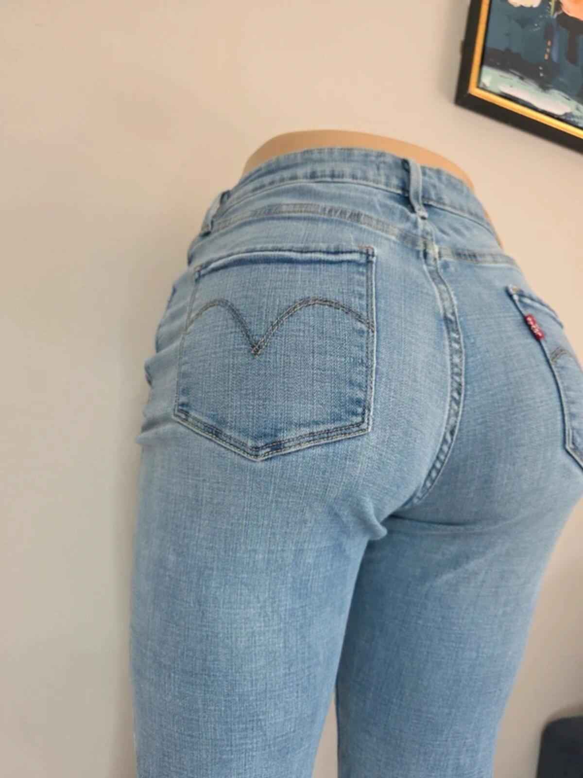 Levi's Mid Rise Skinny Vintage Y2K Jeans UK Size 8
