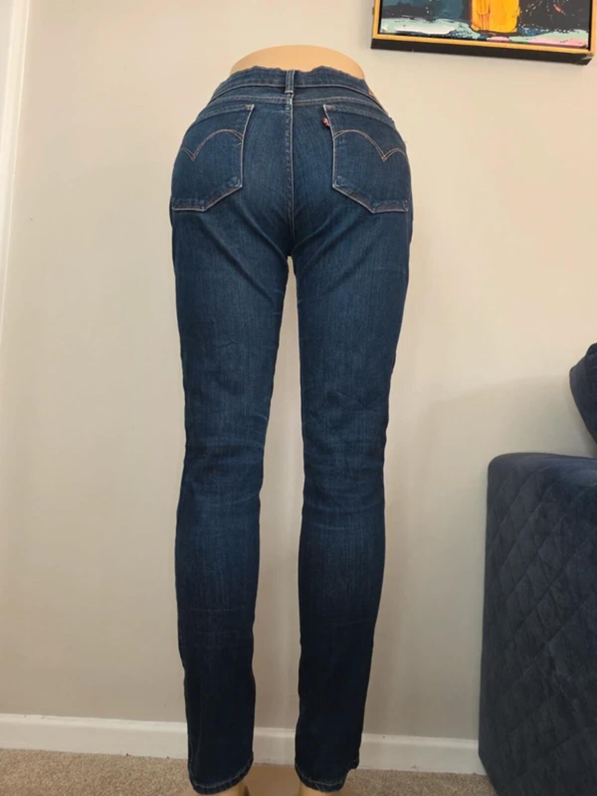 Levi's Denizen Low Rise Skinny Vintage Y2K Jeans UK Size 8