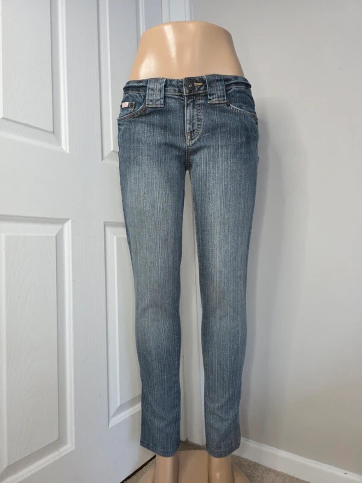 Candie's Low Rise Skinny Vintage Y2K Jeans UK Size 10 Petite