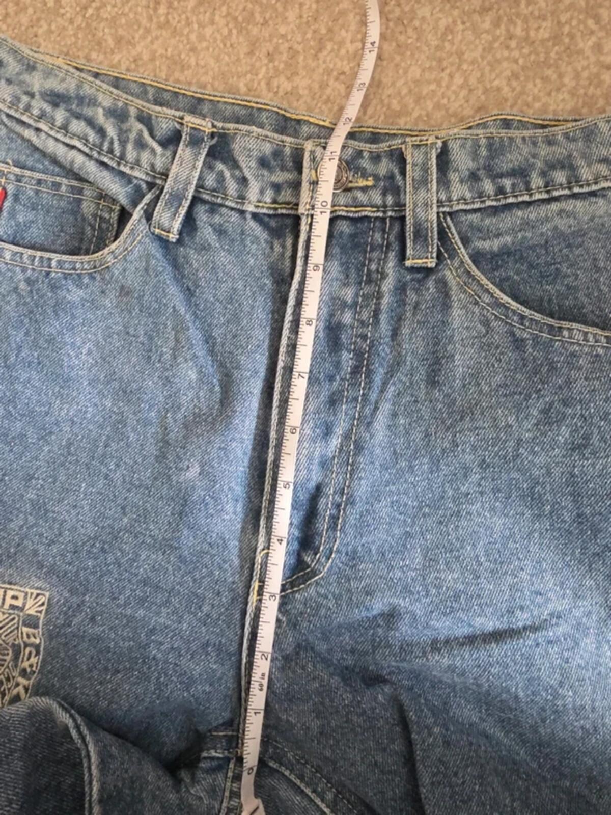 B&K High Rise Capri Vintage Y2K Jeans UK Size 6