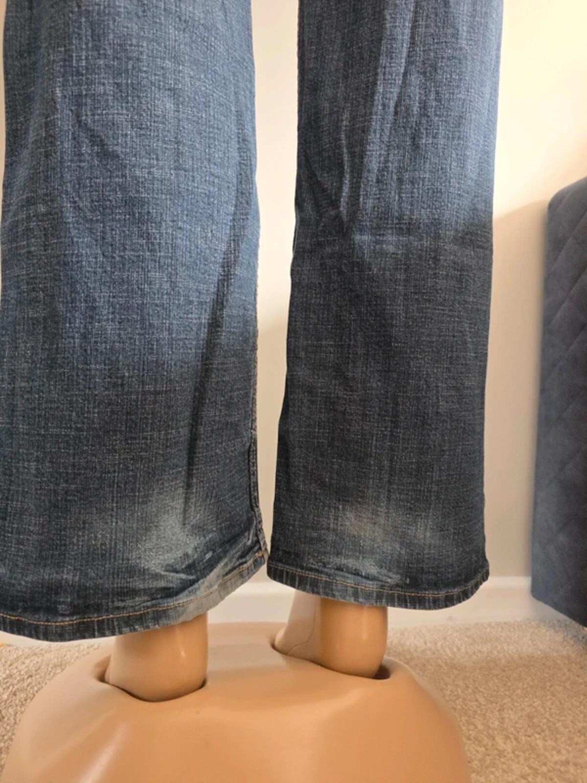 Lee High Rise Bootcut Vintage Y2K Jeans UK Size 14 Petite