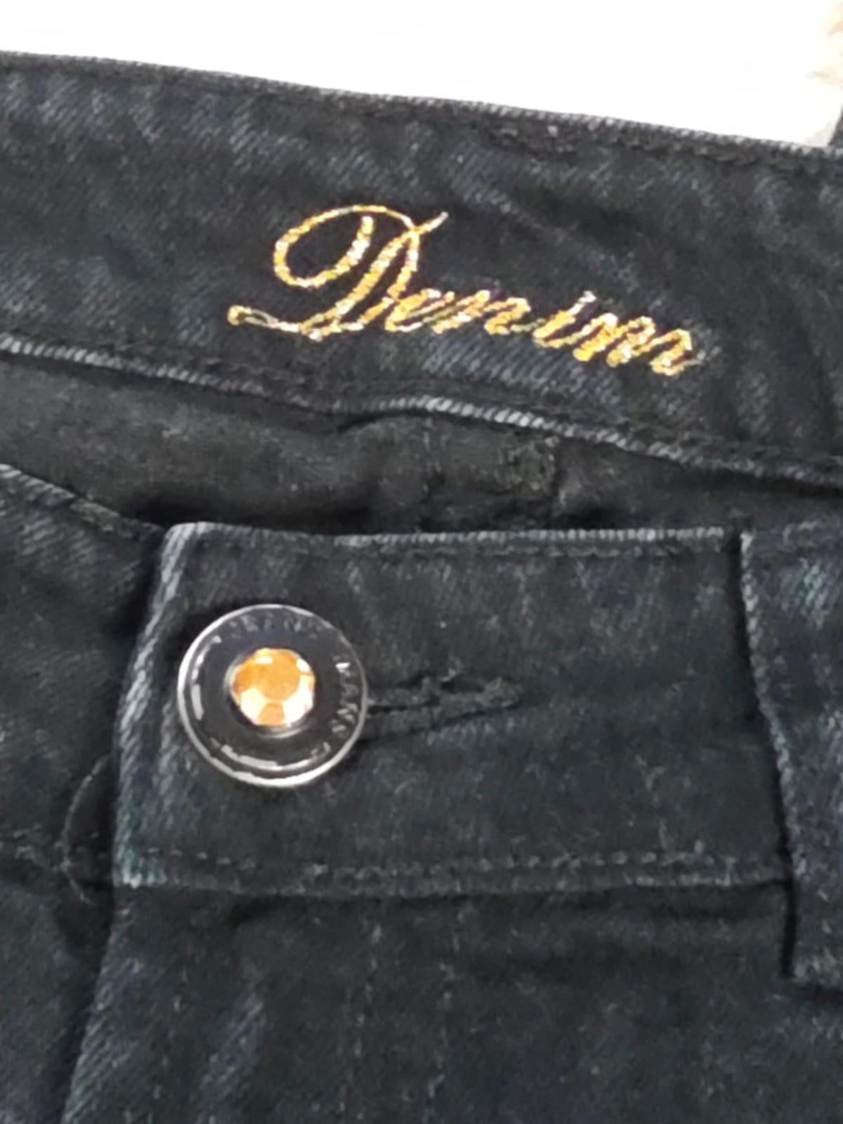Vintage Y2K Denim Low Rise Straight Jeans UK Size 12 Tall