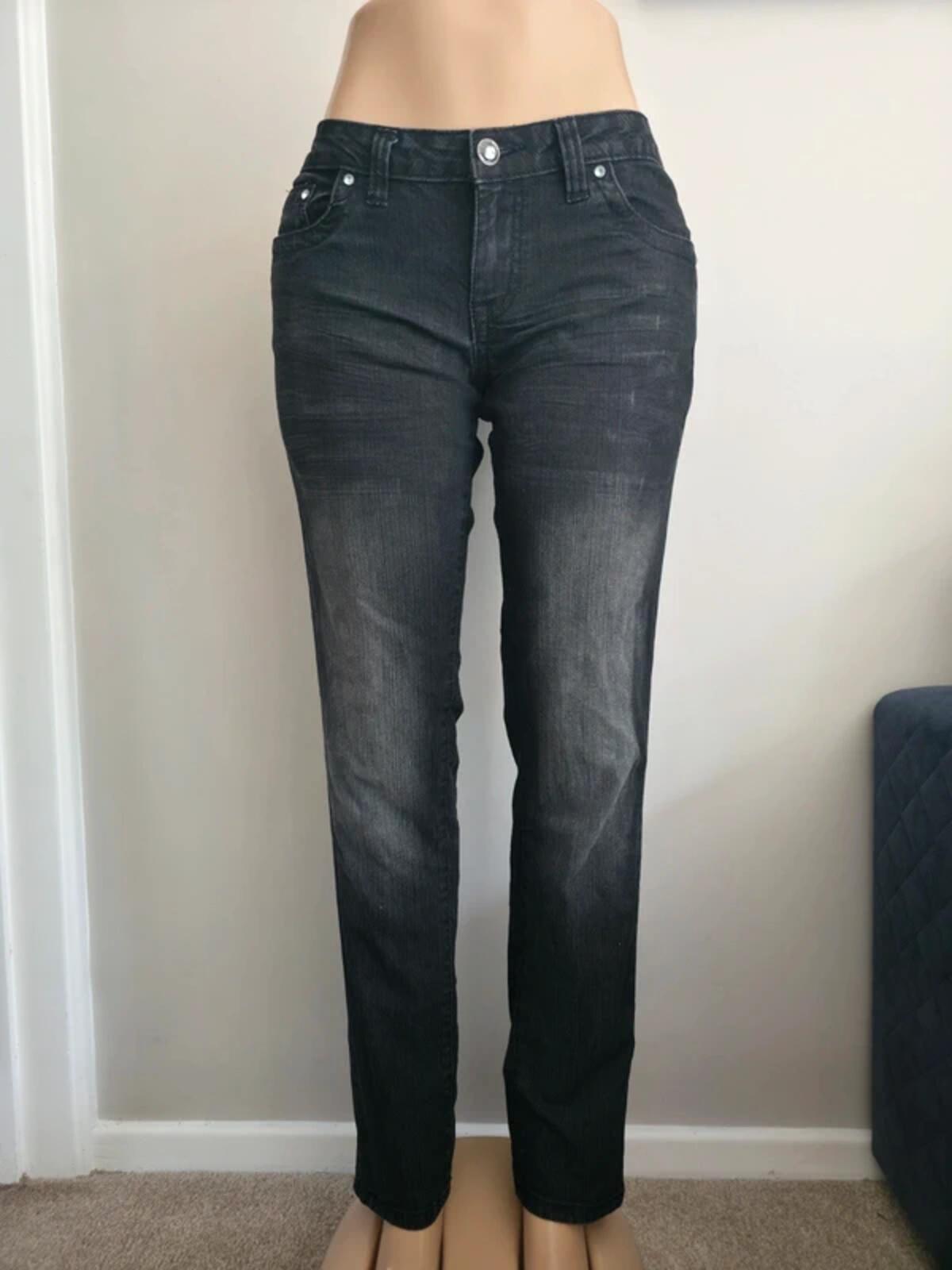 Seductions FD Low Rise Straight Vintage Y2K Jeans UK Size 12/14