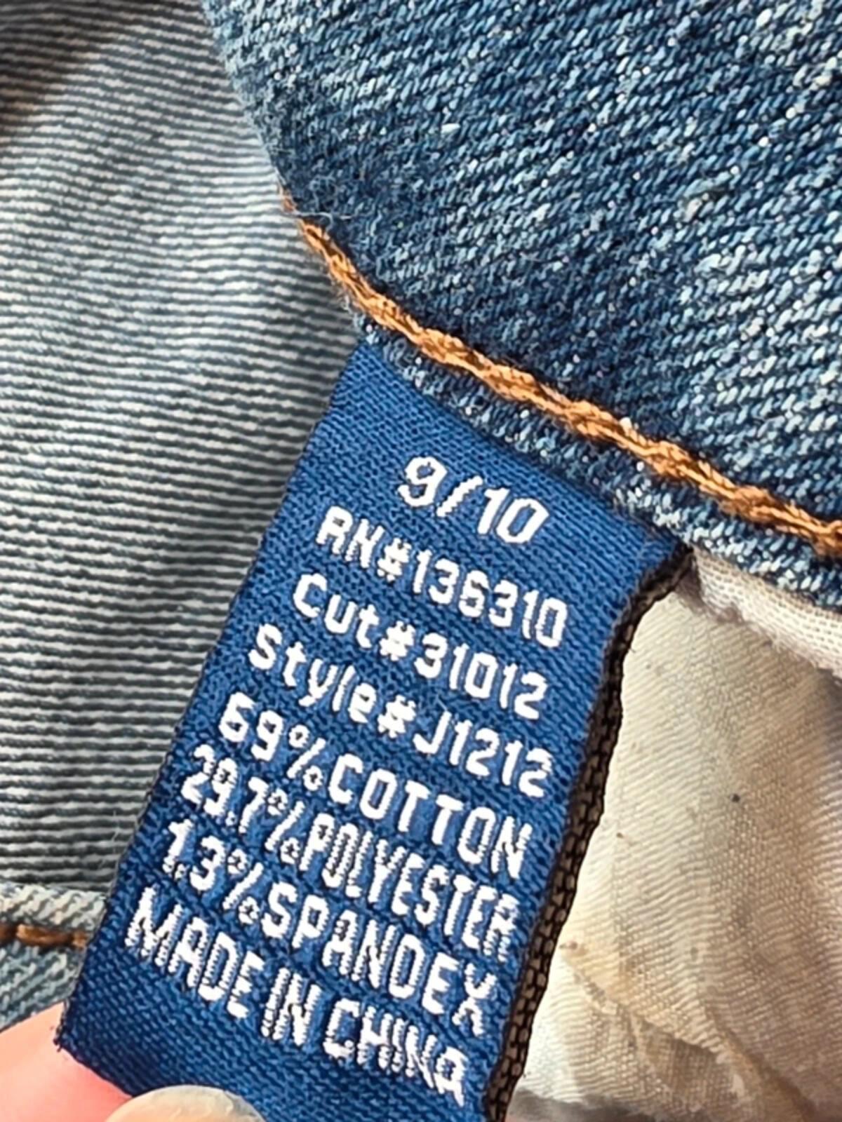 Vintage Y2K Wam Low Rise Slight Bootcut Jeans UK Size 12