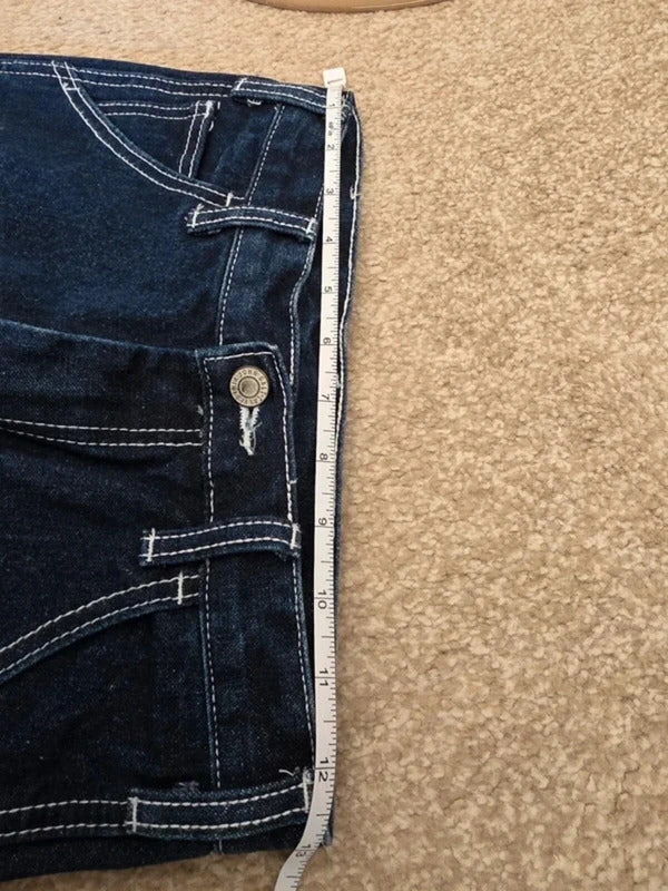 J. GALT High Rise Carpenter Vintage Y2K Jeans UK Size 4/6 Petite
