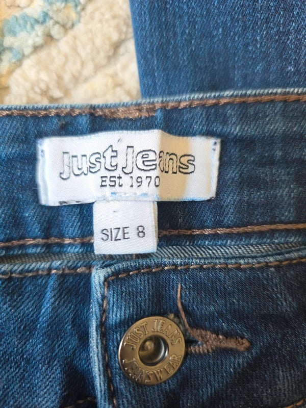 Just Jeans Vintage Y2K Mid Rise Bootcut Jeans UK Size 8 Tall