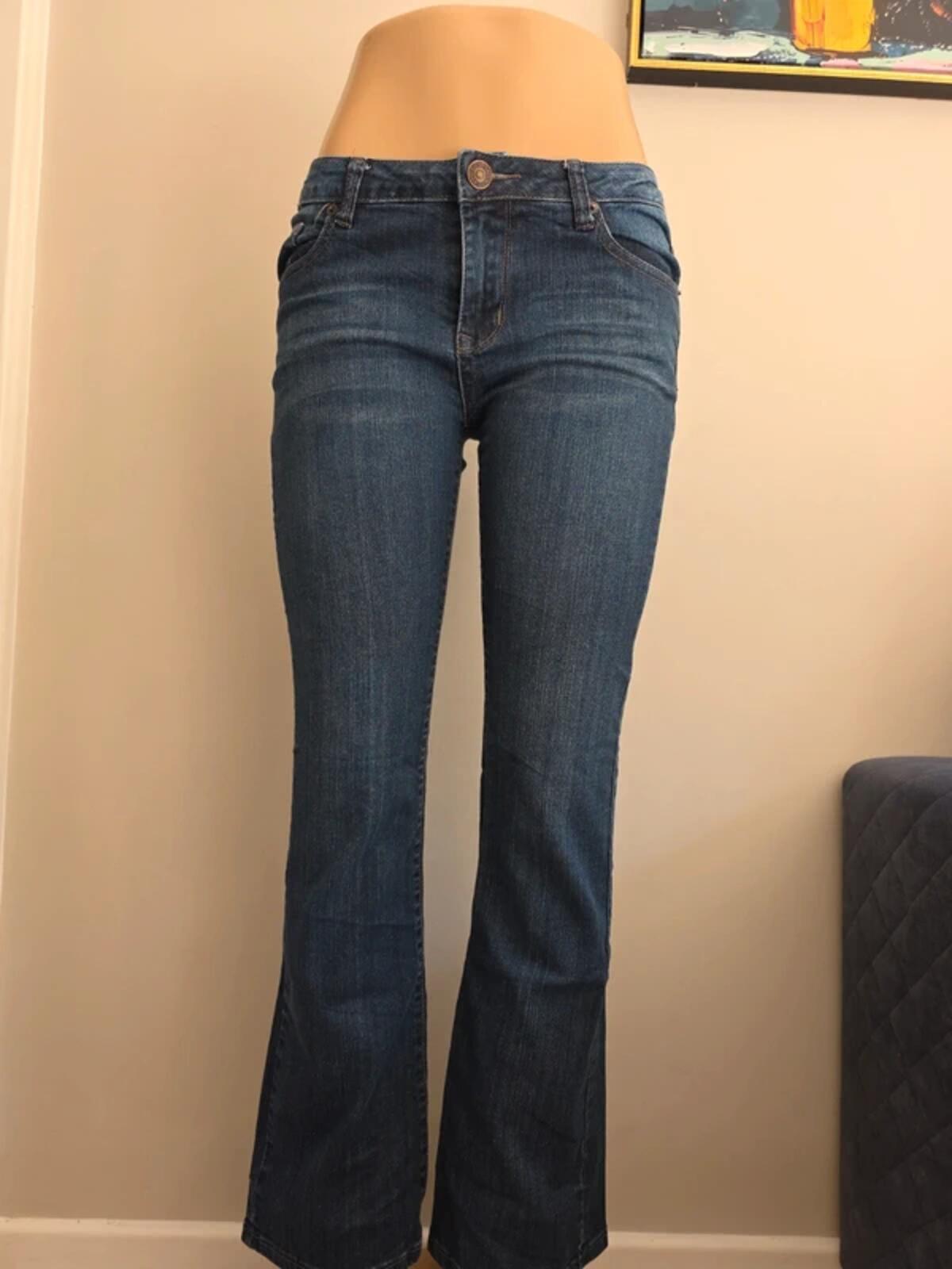 Express Low Rise Bootcut Vintage Y2K Jeans UK Size 8