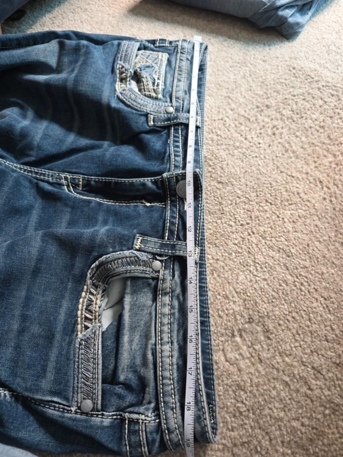 Vigoss Mid Rise Capri Skinny Jeans UK Size 18