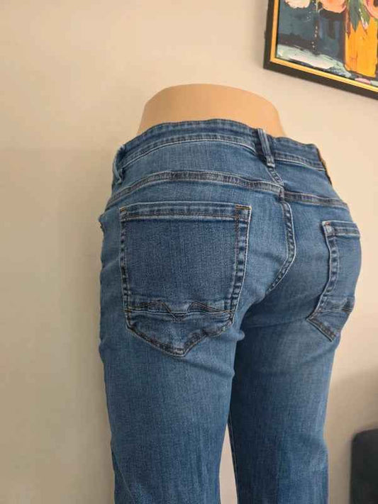 Boss Orange Mid Rise Skinny Vintage Y2K Jeans UK Size 12