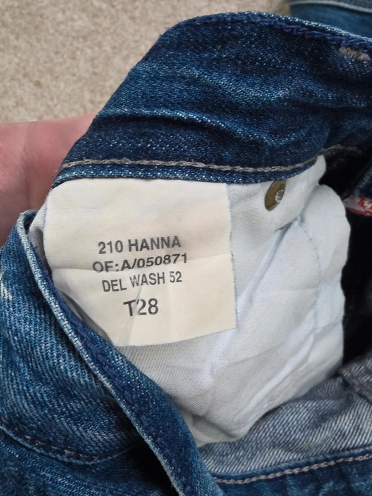 Vintage Y2K LTC Low Rise Straight Jeans UK Size 10