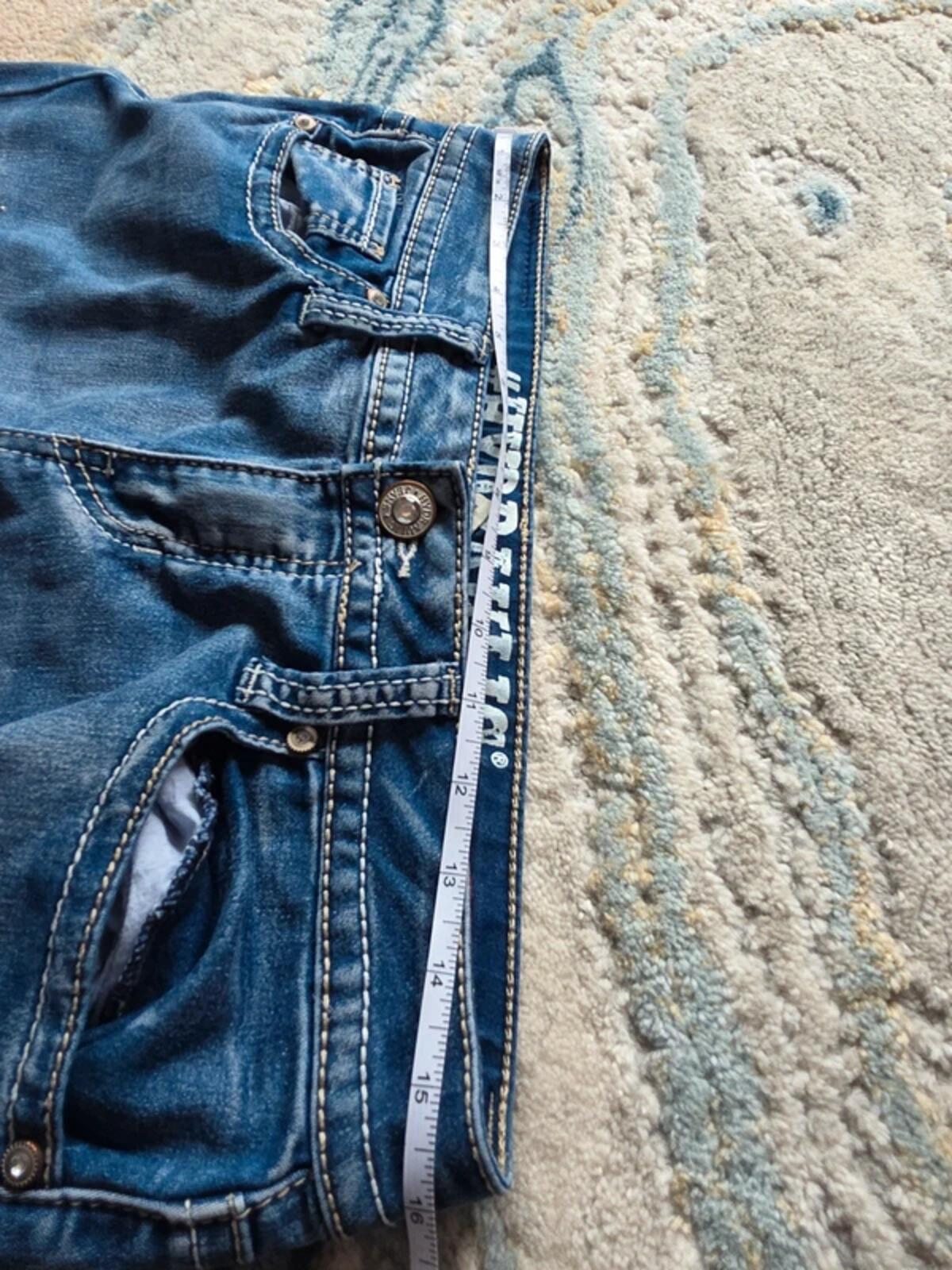 Hydraulic Low Rise Skinny Vintage Y2K Jeans UK Size 10