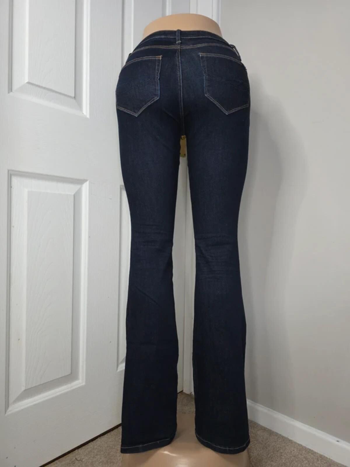 Chip & Pepper Low Rise Bootcut Vintage Y2K Jeans UK Size 6 Tall
