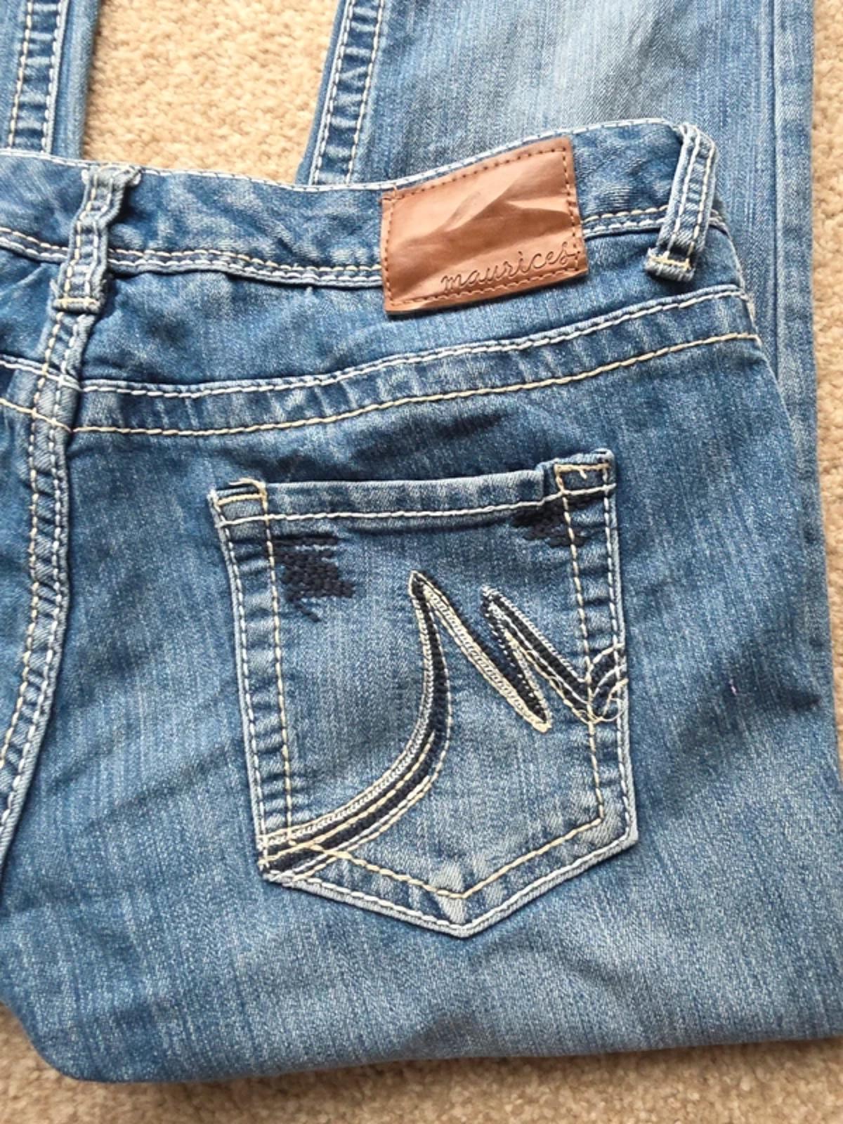 Vintage Y2K Maurices Low Rise Bootcut Jeans UK Size 12