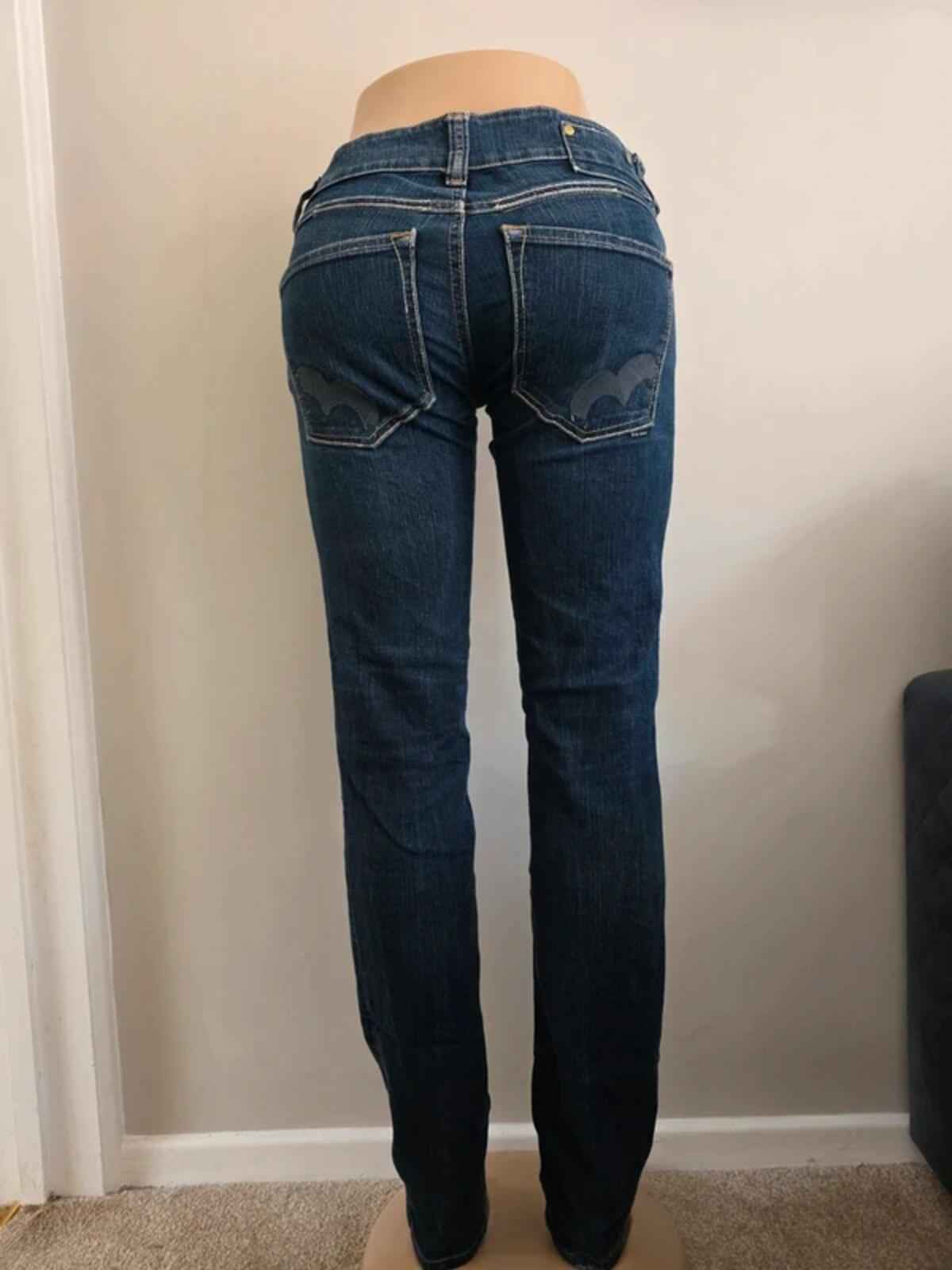 Bik Bok Low Rise Skinny Vintage Y2K Jeans UK Size 8/10