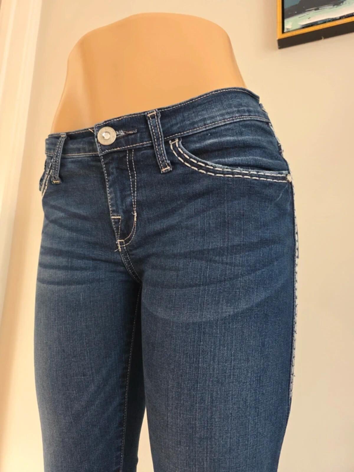 Rock & Republic Low Rise Bootcut Vintage Y2K Jeans UK Size 6
