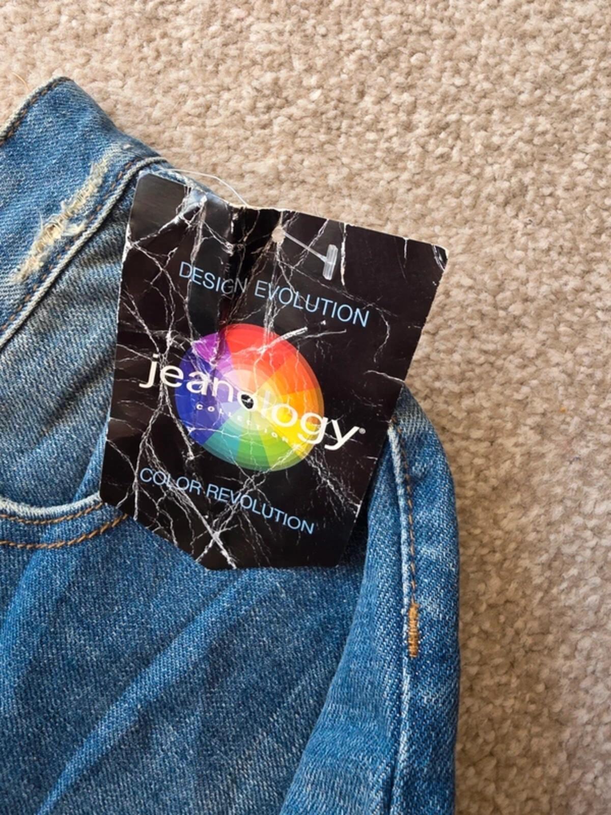 Vintage Y2K Jeanology Mid Rise Bootcut Jeans UK Size 10