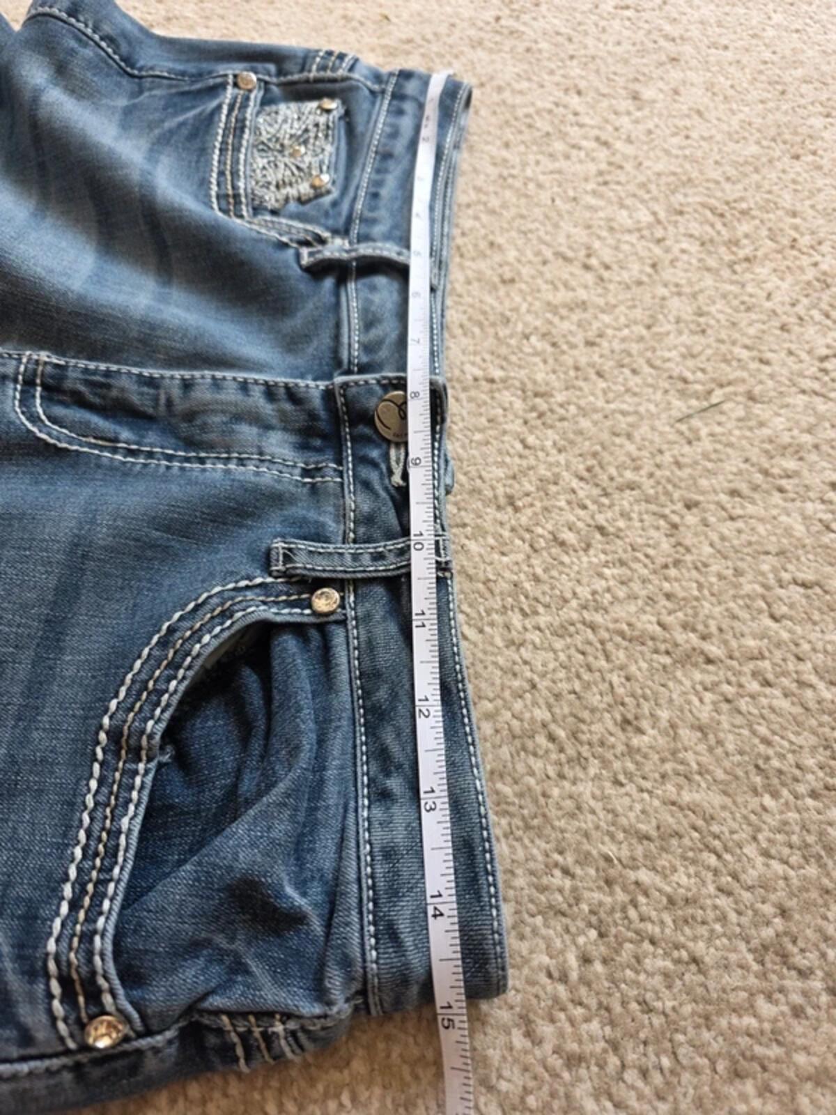 Vintage Y2K Earl Jeans Mid Rise Straight Bling Jeans UK Size 10