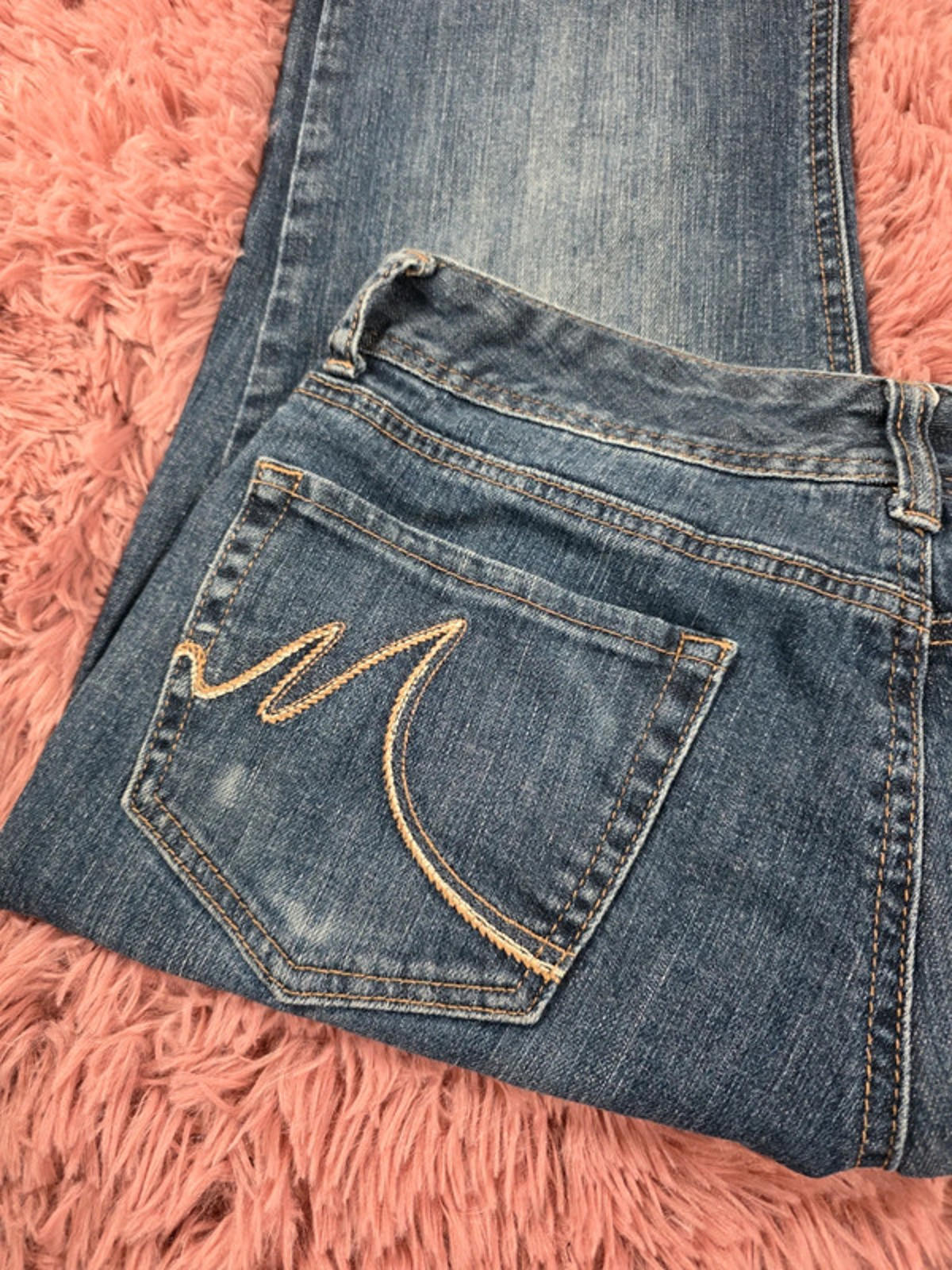Vintage Y2K Maurices Mid Rise Bootcut Jeans UK Size 12 Petite