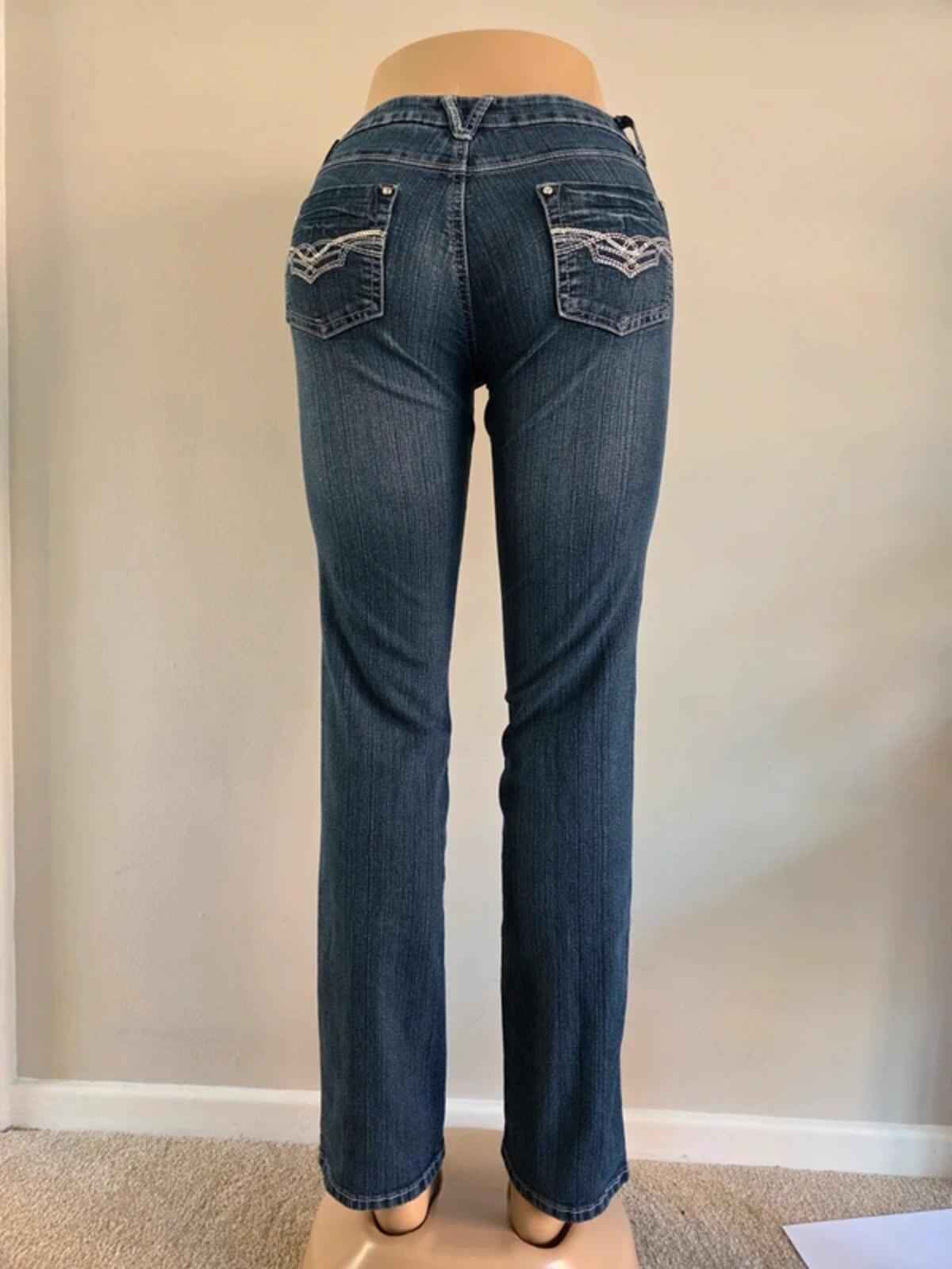 5ive Low Rise Bootcut Jeans UK Size 6
