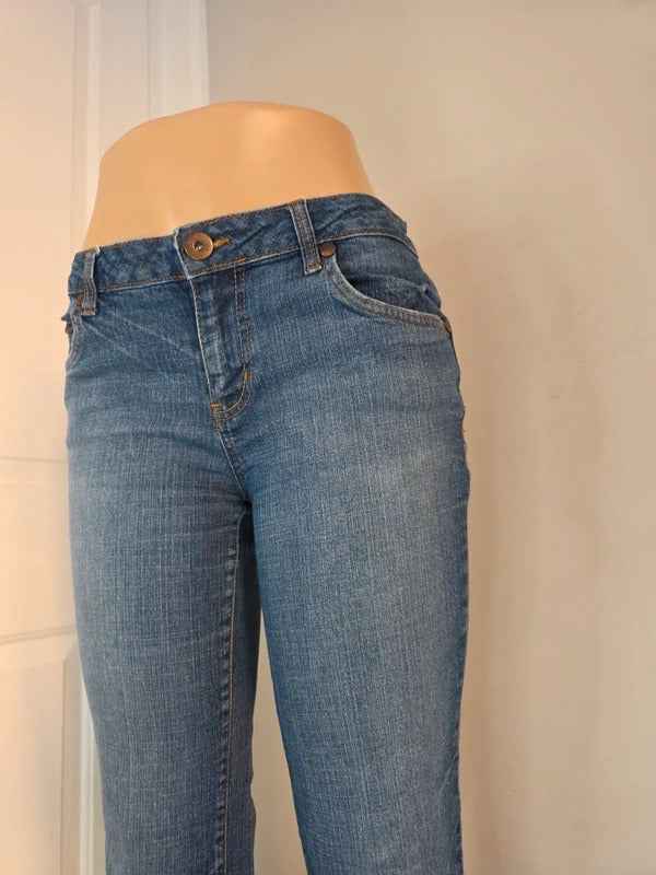 Arizona Jean Co Mid Rise Bootcut Vintage Y2K Jeans UK Size 10 Petite