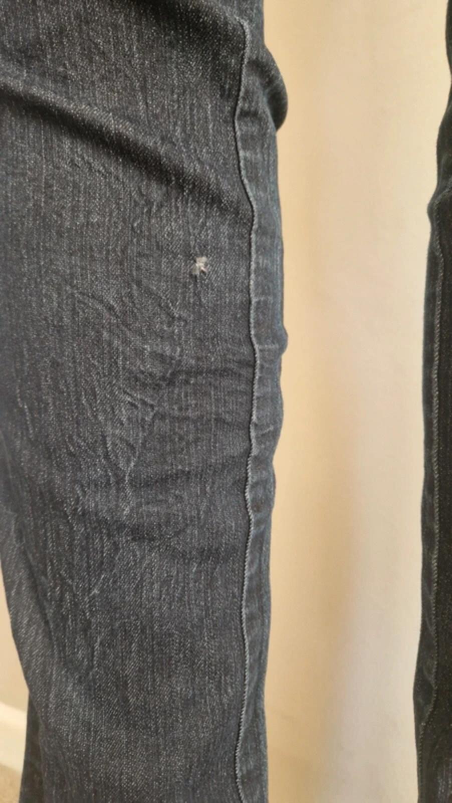 Hammer Low Rise Bootcut Flared Dark Wash Denim Jeans UK 6