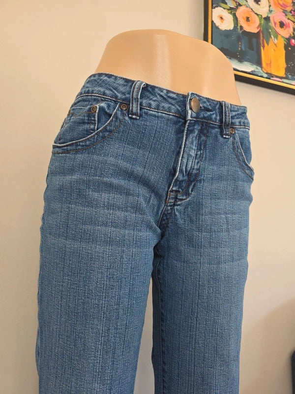 Jag Vintage Y2K Mid Rise Relaxed Bootcut Jeans UK Size 10