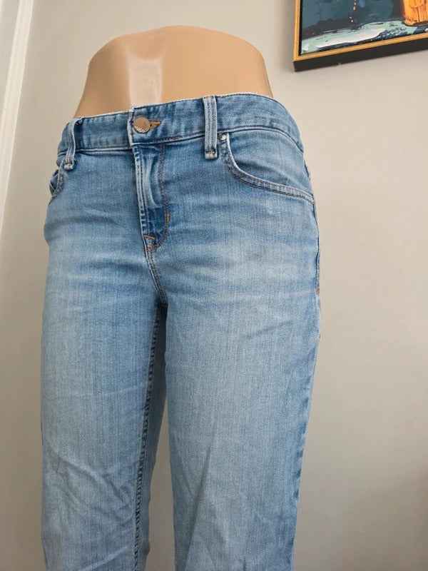 Gap 1969 Mid Rise Straight Vintage Y2K Jeans UK Size 10/12 Petite